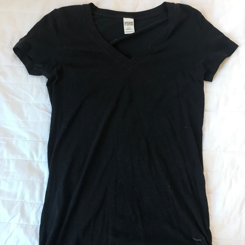 PINK Black V-neck “Nightware” SM